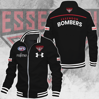 Essendon Bombers Football Club AFL 2025 Limited Edition Casual Jacket TM NTA V90