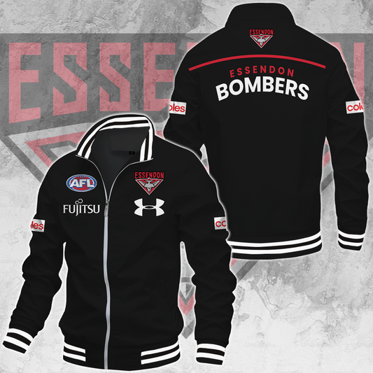 Essendon Bombers Football Club AFL 2025 Limited Edition Casual Jacket TM NTA V90