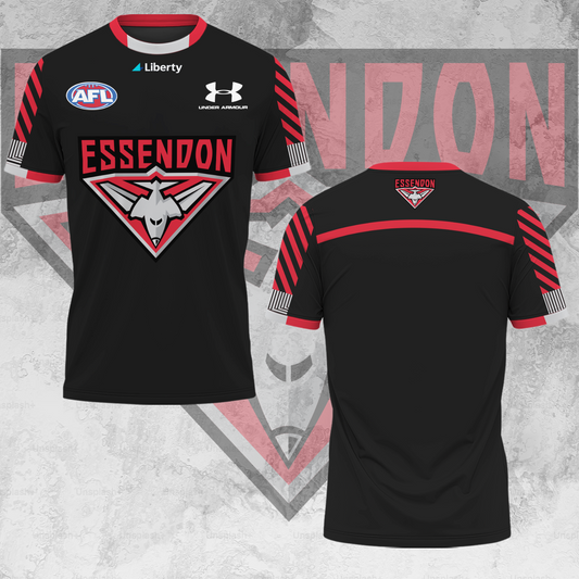 Essendon Football Club AFL 2025 Bombers Limited Edition T-Shirt TM V2