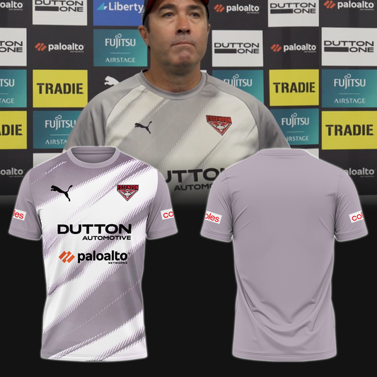 Essendon Football Club AFL Be A Bomber 2025 Limited Edition T-Shirt TM - You will save more when you buy the clothes and hat combo V2