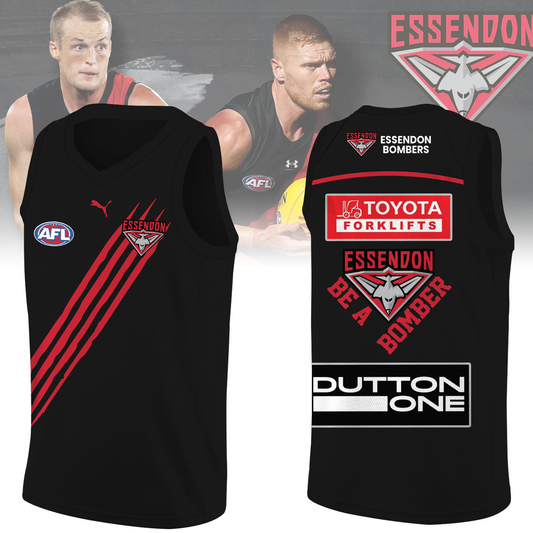 Essendon Football Club AFL Be A Bomber Limited Edition BK Jersey TM V3