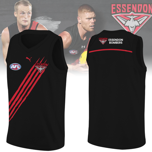 Essendon Football Club AFL Be A Bomber Limited Edition BK Jersey TM V4