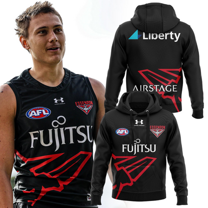 Essendon Football Club AFL Be A Bomber Limited Edition Hoodie TM V1