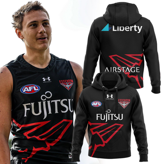 Essendon Football Club AFL Be A Bomber Limited Edition Hoodie TM V1