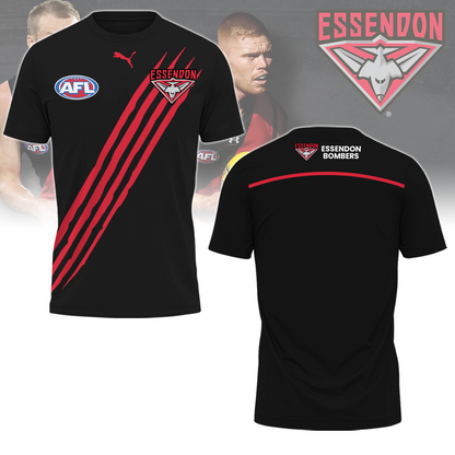 Essendon Football Club AFL Be A Bomber Limited Edition T-Shirt TM - You will save more when you buy the clothes and hat combo V1