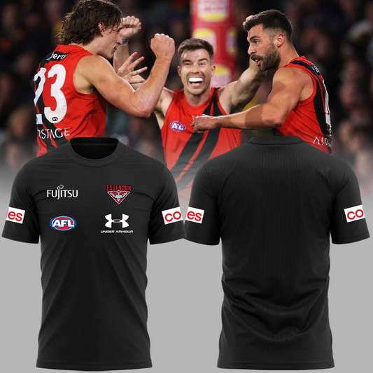 Essendon Football Club AFL Be A Bomber Limited Edition T-Shirt TM - You will save more when you buy the clothes and hat combo V4