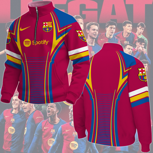 FC Barcelona 2025 Champions La Liga Newes Hoodie TM NTA V2