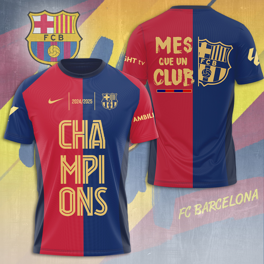 FC Barcelona LA LIGA CHAMPIONS 202425 T-Shirt TM NTA V14