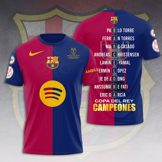 FC Barcelona LA LIGA CHAMPIONS 202425 T-Shirt TM NTA V19