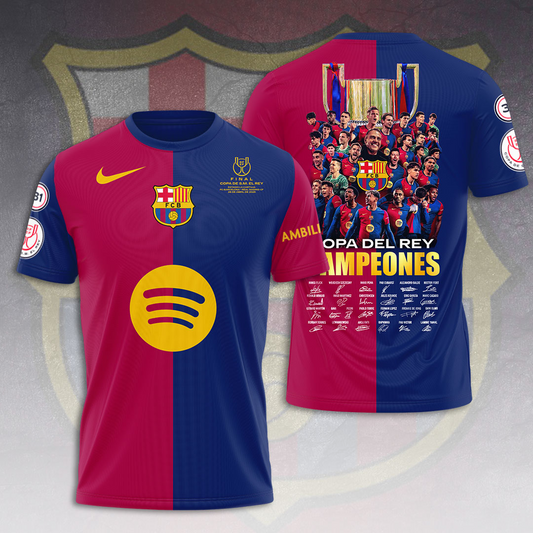 FC Barcelona LA LIGA CHAMPIONS 202425 T-Shirt TM NTA V20
