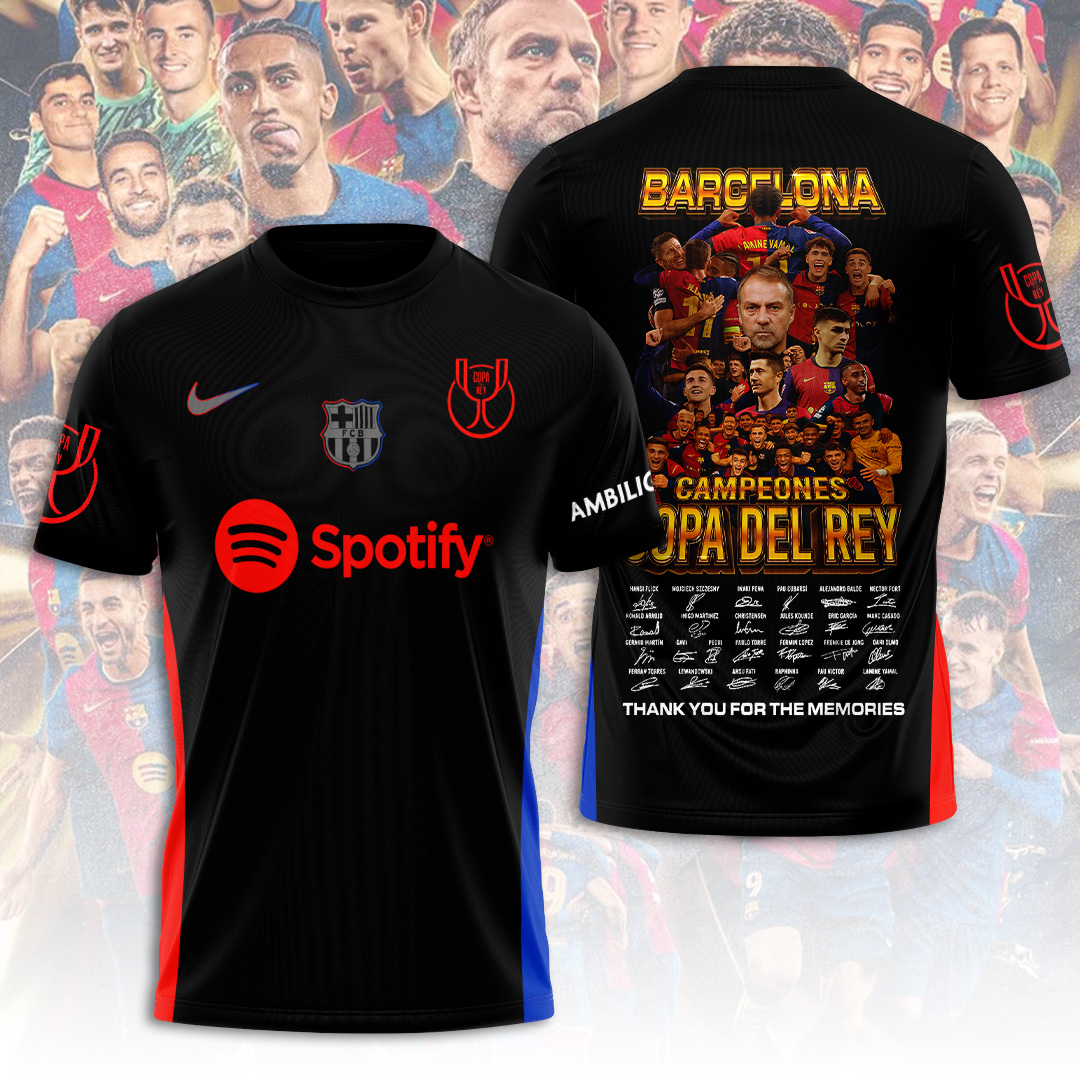 FC Barcelona LA LIGA CHAMPIONS 202425 T-Shirt TM NTA V22