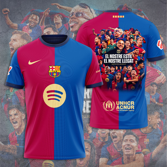 FC Barcelona LA LIGA CHAMPIONS 202425 T-Shirt TM NTA V8