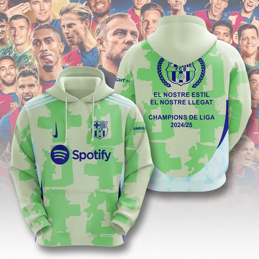 FC Barcelona x Travis Scott 2025 La Liga Hoodie TM NTA V7