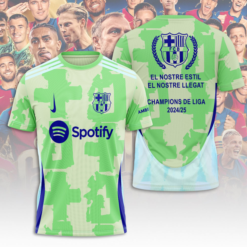 FC Barcelona x Travis Scott 2025 La Liga T-Shirt TM NTA V7