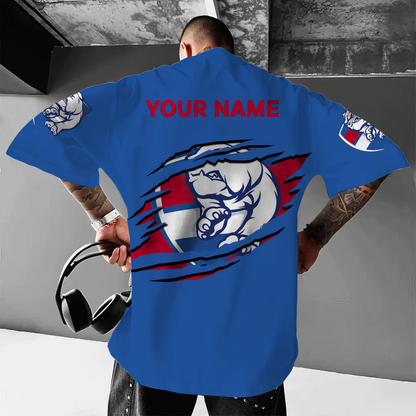 Foo AFL Personalized AOP T Shirt For Fan