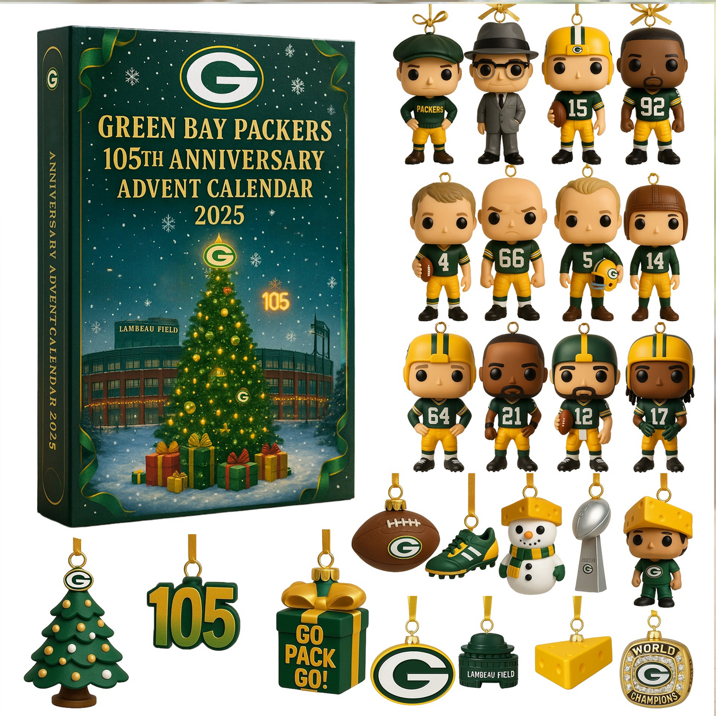 GB x NFL Anniversary Advent Calendar DATND TANTD