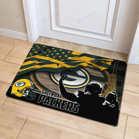 GB x NFL Doormat, Best Gift For Home Decor NDT NHM