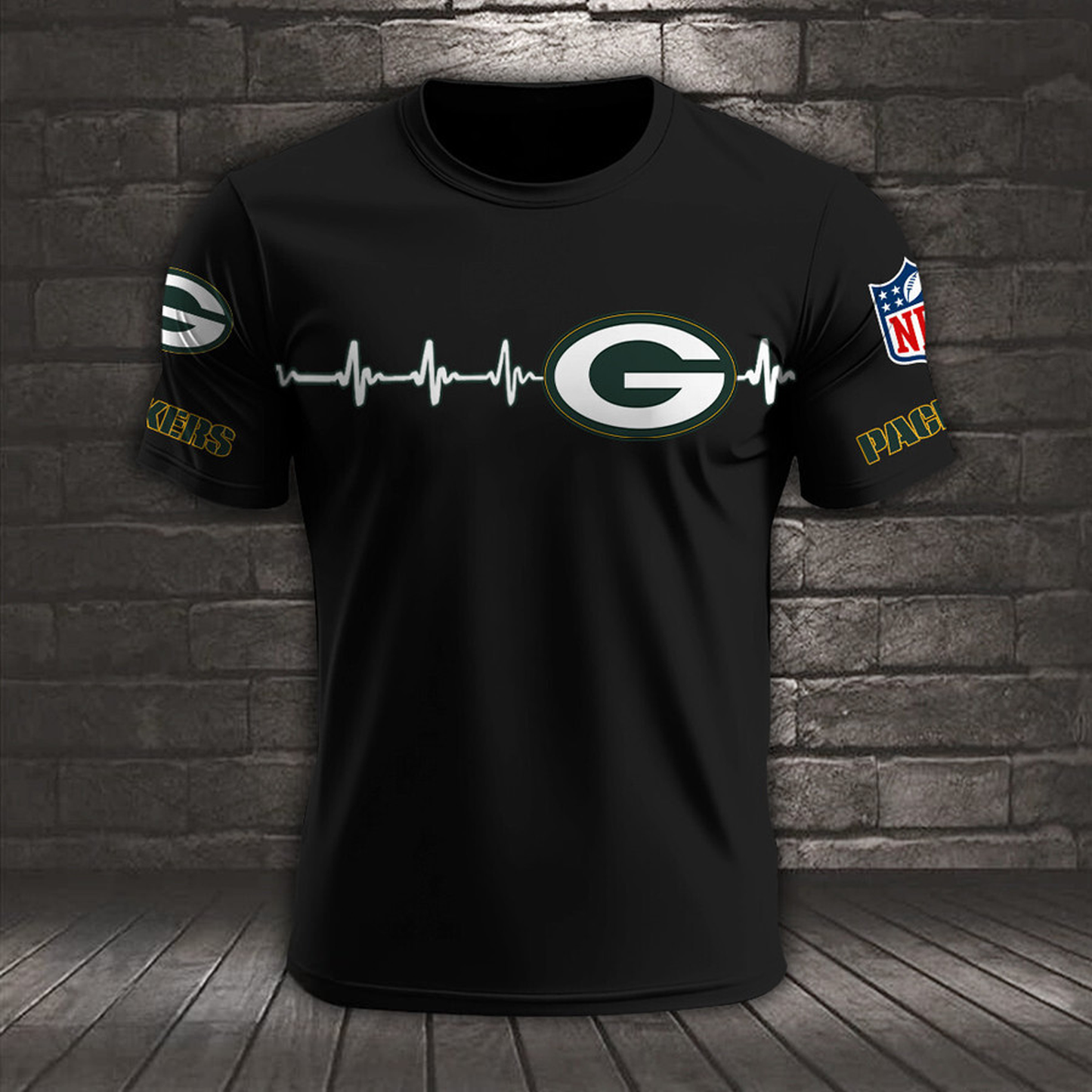 GB x NFL Heart Rate Map Special 3D Shirt DatND ThuongNH