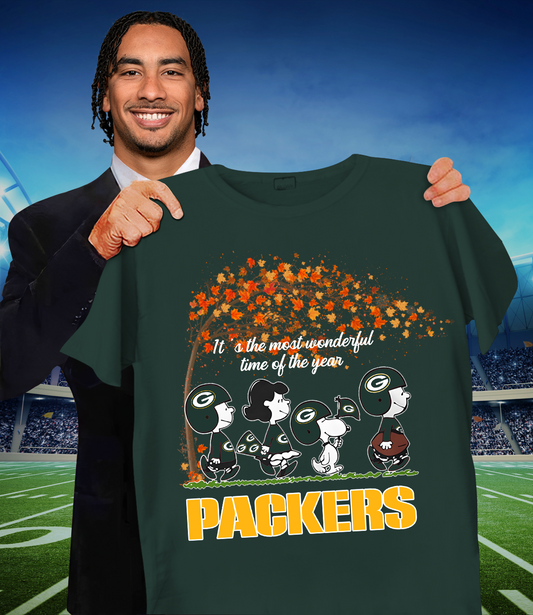 GB x NFL It's The Most Wonderful T-Shirt DATND TANTD