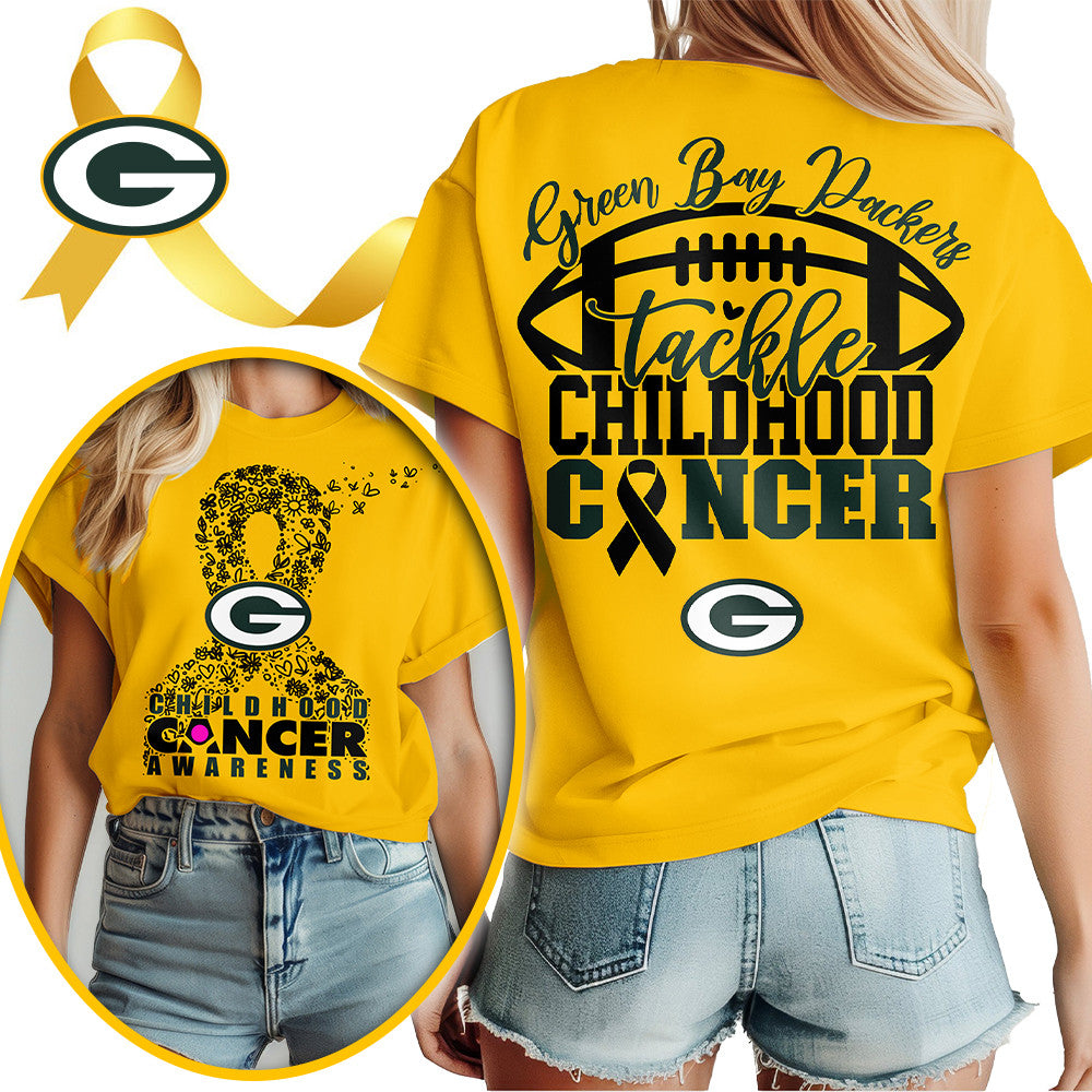 GB X NFL Premium Childhood Cancer Awareness Month 3D Shirt DatND ThuongNH