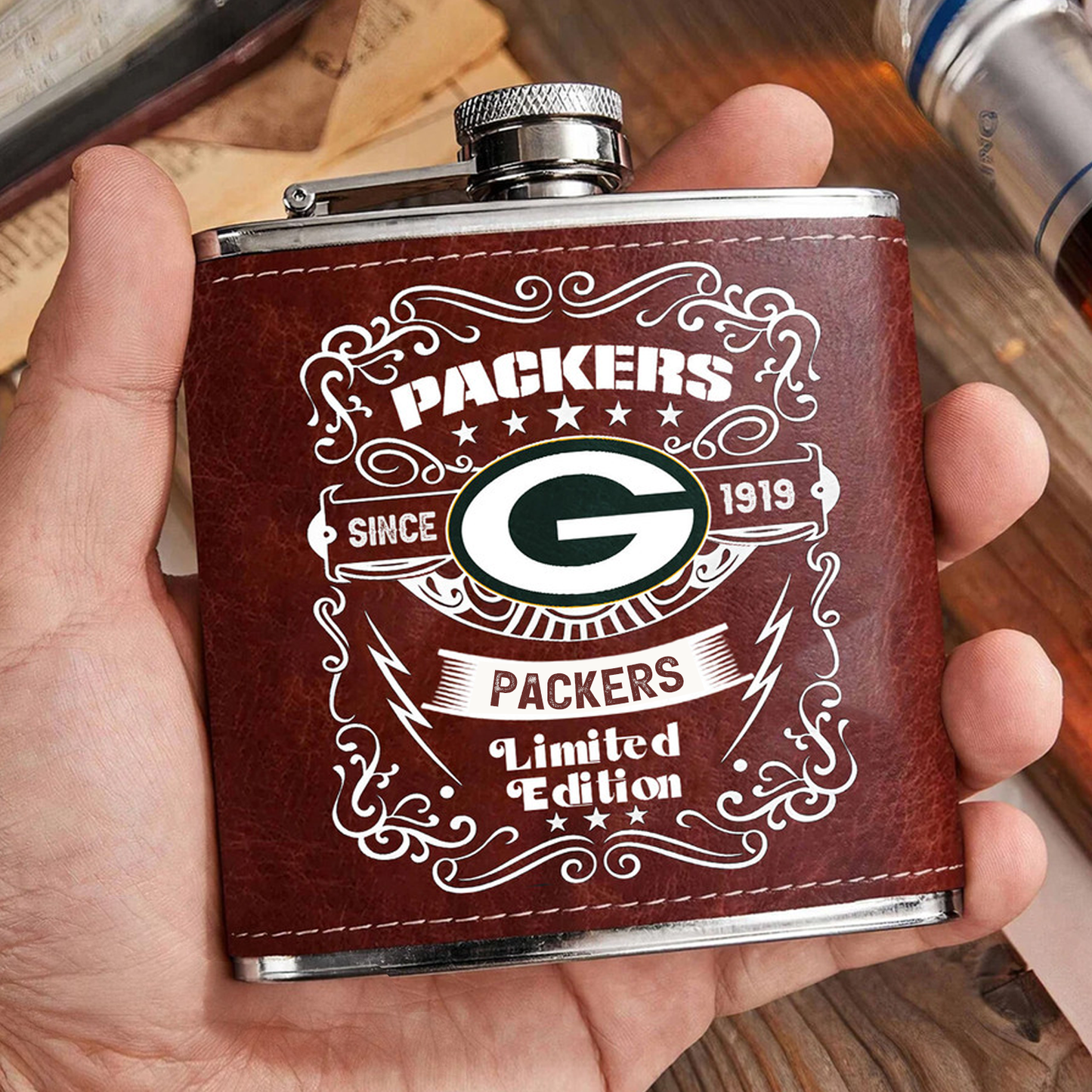 GB x NFL Stainless Steel Flask DatND ThuongNH