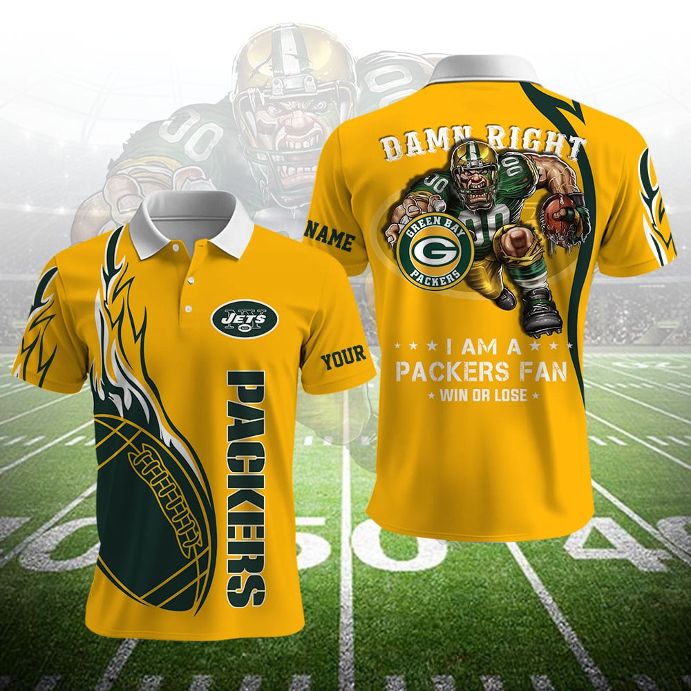 GBP NFL Team Mascot Polo Shirt DDT NTL