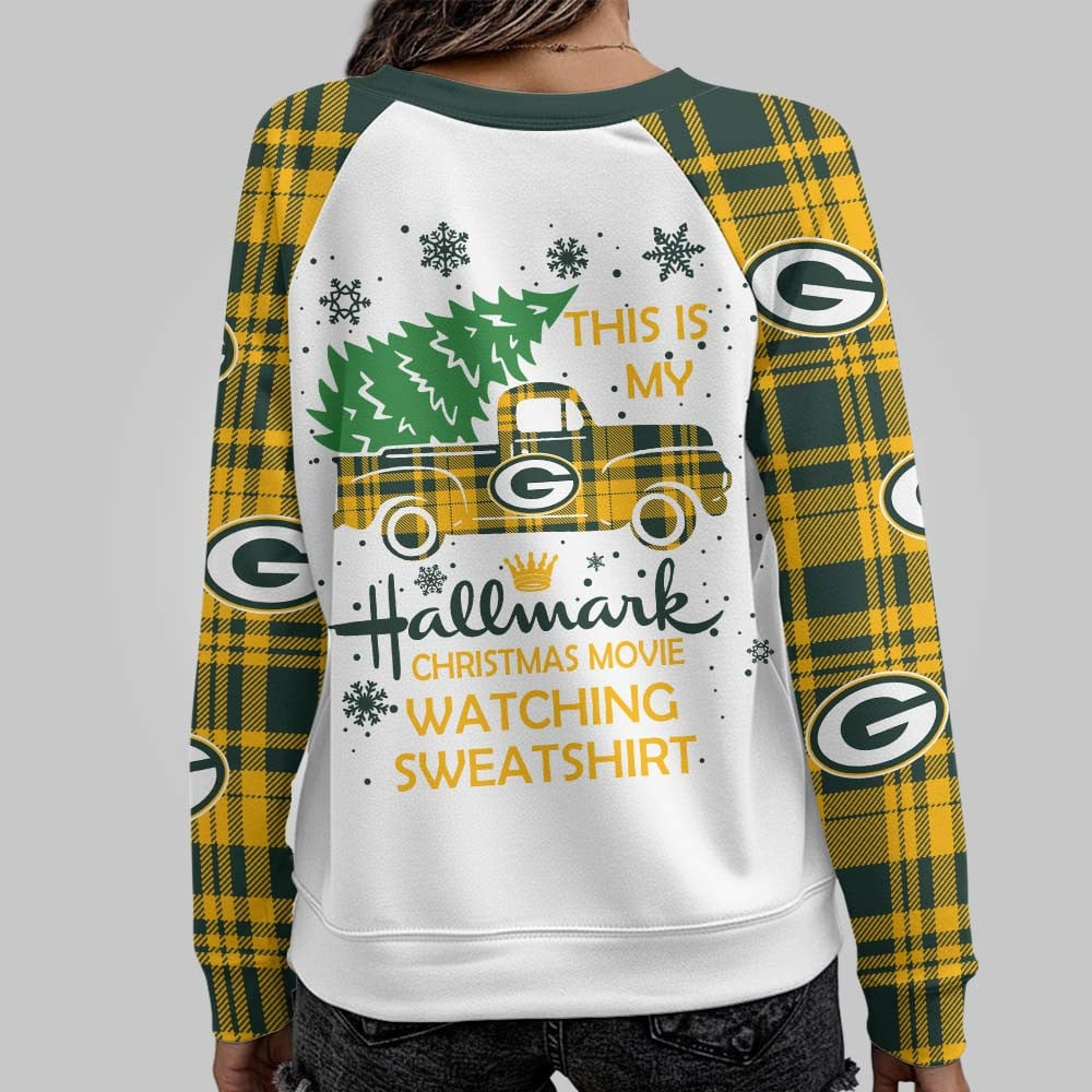GBP Premium NFL Cozy Round Neck Raglan Sleeve Sweatshirt DDT CTND