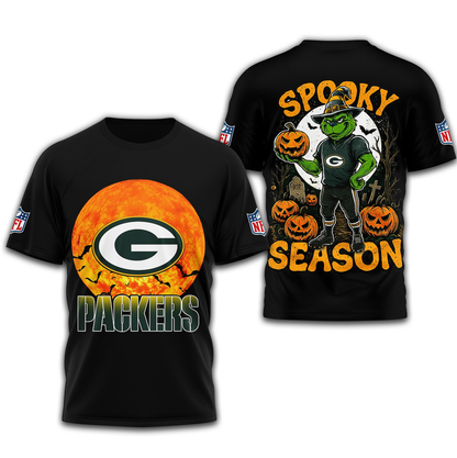 GBP Premium NFL Spooky Season 3D Shirt DDT CTND