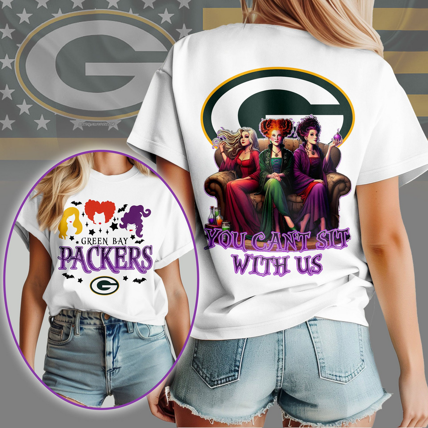 GBP Premium NFL You Can't Sit With Us 3D T-shirt DDT NTL