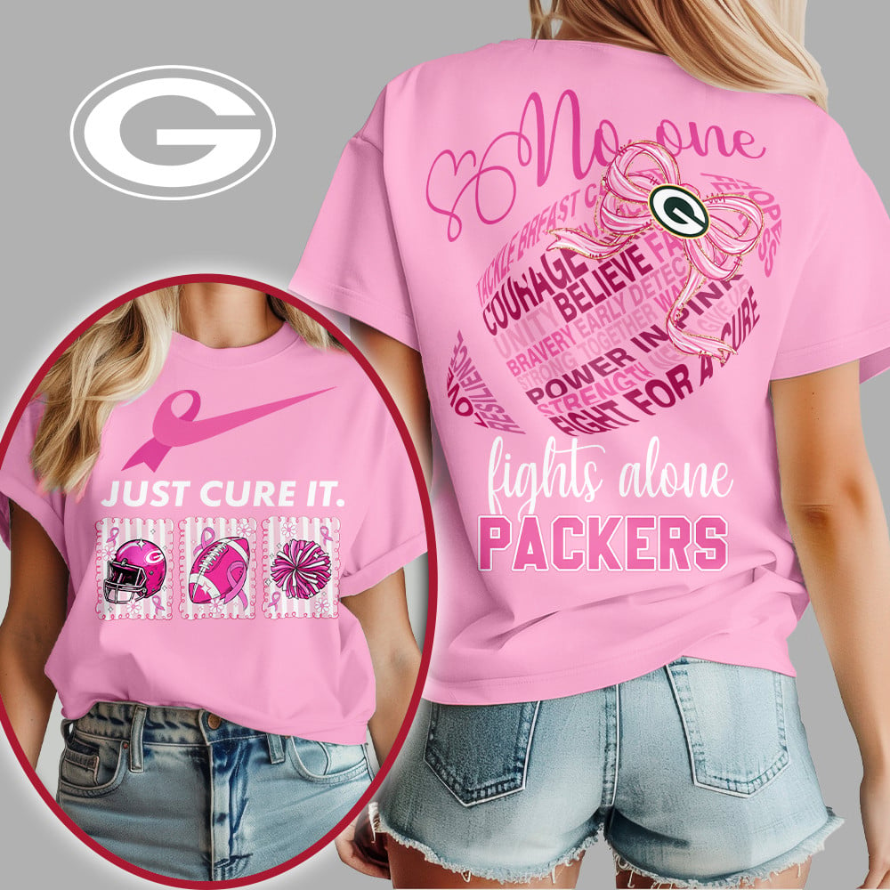 GBP x Premium NFL Breast Cancer Awareness T-Shirt DDT HLP