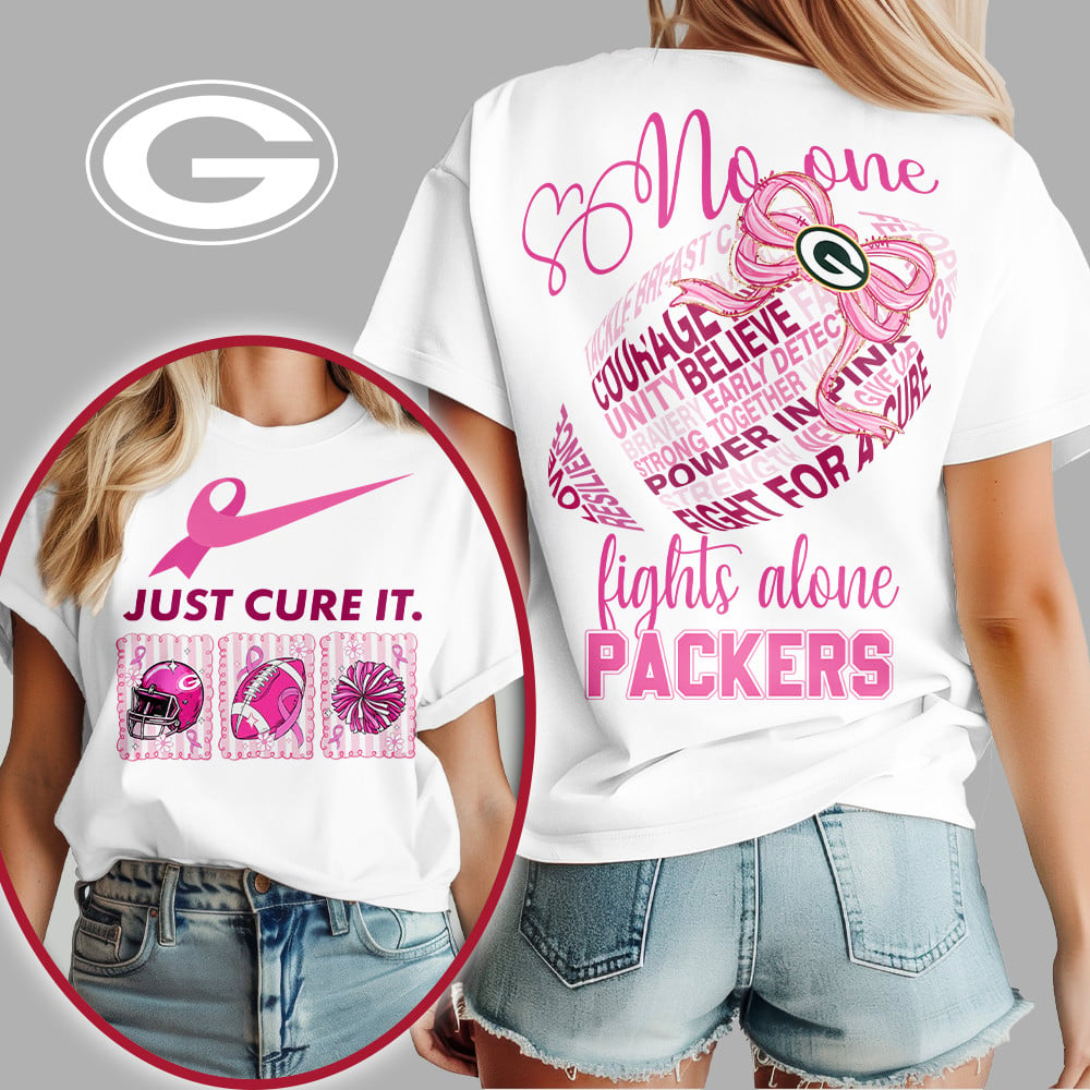 GBP x Premium NFL Breast Cancer Awareness T-Shirt DDT HLP