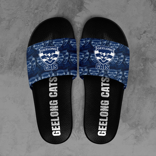 Geelong Cats 1 AFL 2025 Limited Edition Slide Sandals TM NTA V1