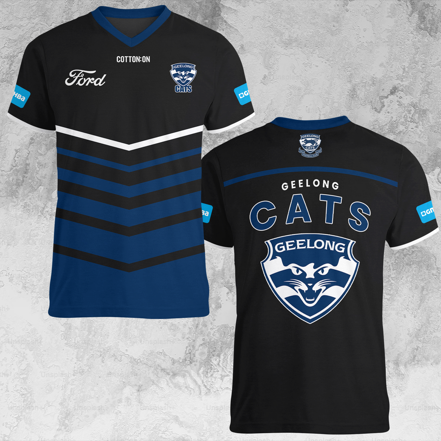 Geelong Cats 2 AFL 2025 Limited Edition V-neck T-Shirt TM NTA V1