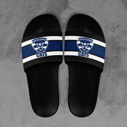 Geelong Cats 3 AFL 2025 Limited Edition Slide Sandals TM NTA V1