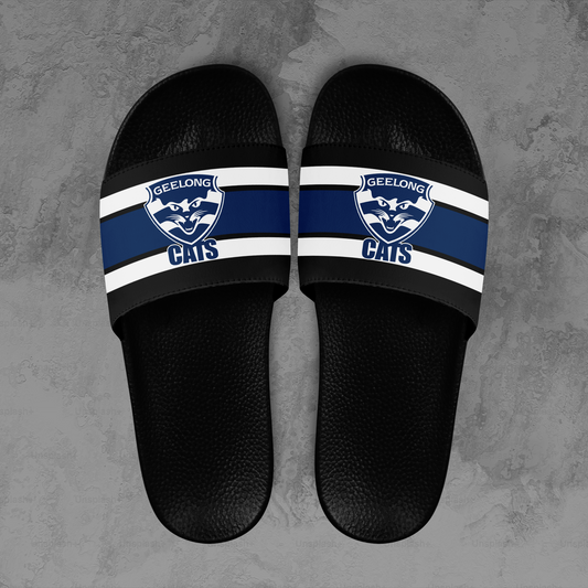 Geelong Cats 3 AFL 2025 Limited Edition Slide Sandals TM NTA V1