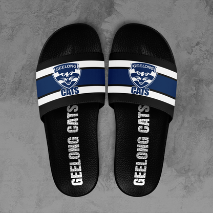 Geelong Cats 4 AFL 2025 Limited Edition Slide Sandals TM NTA V1