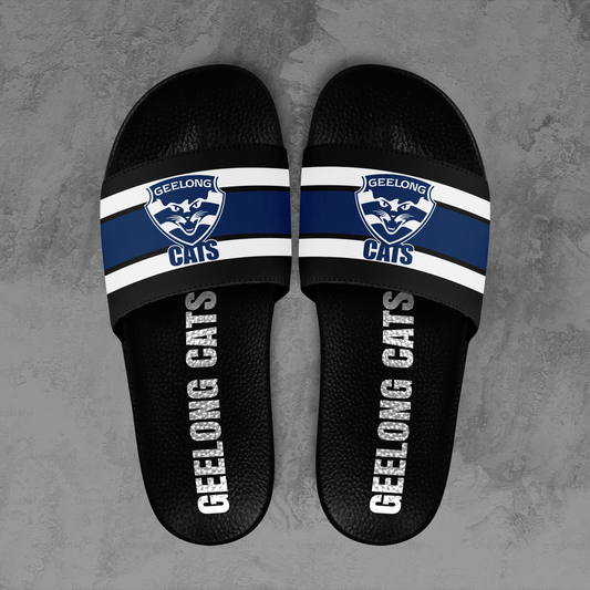 Geelong Cats 4 AFL 2025 Limited Edition Slide Sandals TM NTA V1