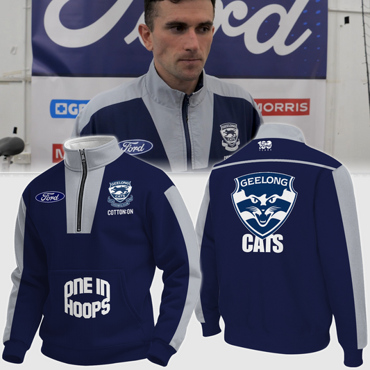 Geelong Cats AFL 2025 New Hoodie TM NTA V4 TDT