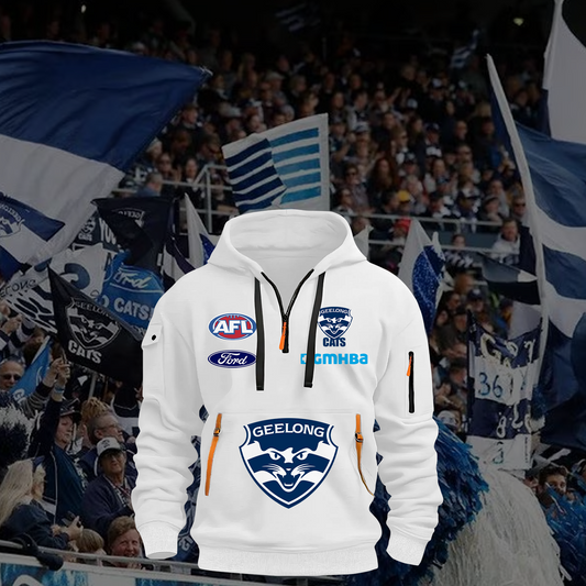 Geelong Cats AFL 2025 Zipper Hoodie TM NTA V1