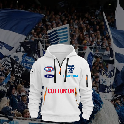 Geelong Cats AFL 2025 Zipper Hoodie TM NTA V2