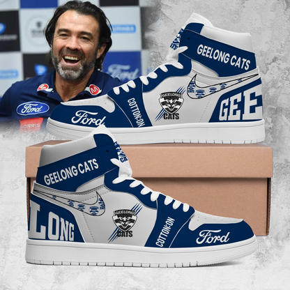 Geelong Cats Football Club AFL 2025 Limited Edition A1 Shoes TM NTA V2