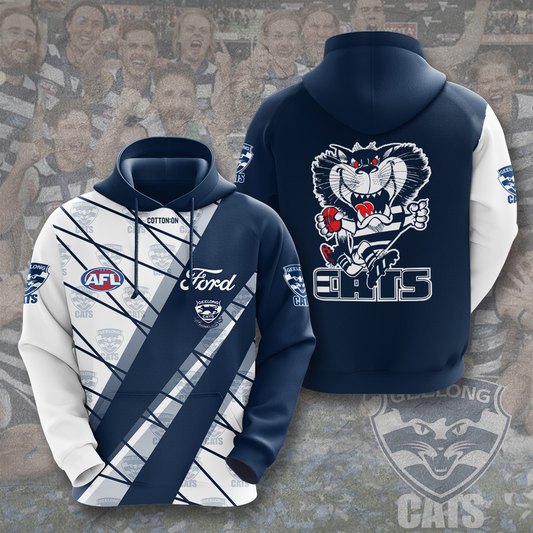 Geelong Football Club AFL Limited Edition Hoodie TM V2