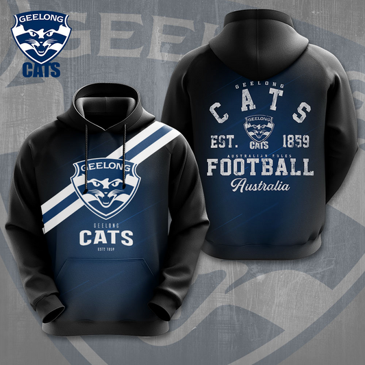 Geelong Football Club AFL Limited Edition Hoodie TM V3