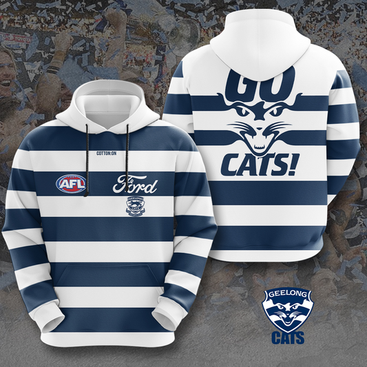 Geelong Football Club AFL Limited Edition Hoodie TM V6