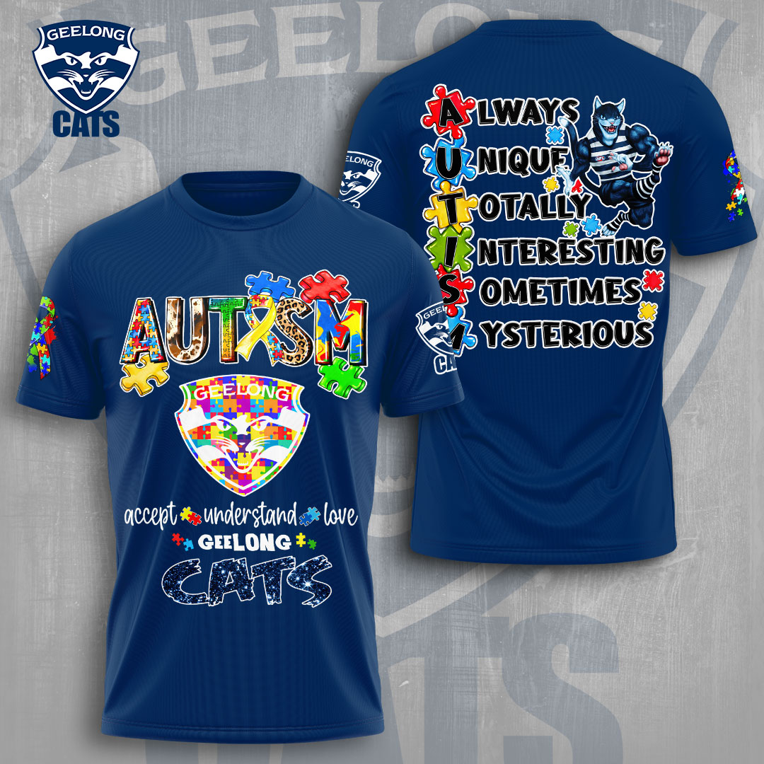 Geelong Football Club AFL Limited Edition T-Shirt TM - You will save more when you buy the clothes and hat combo V1