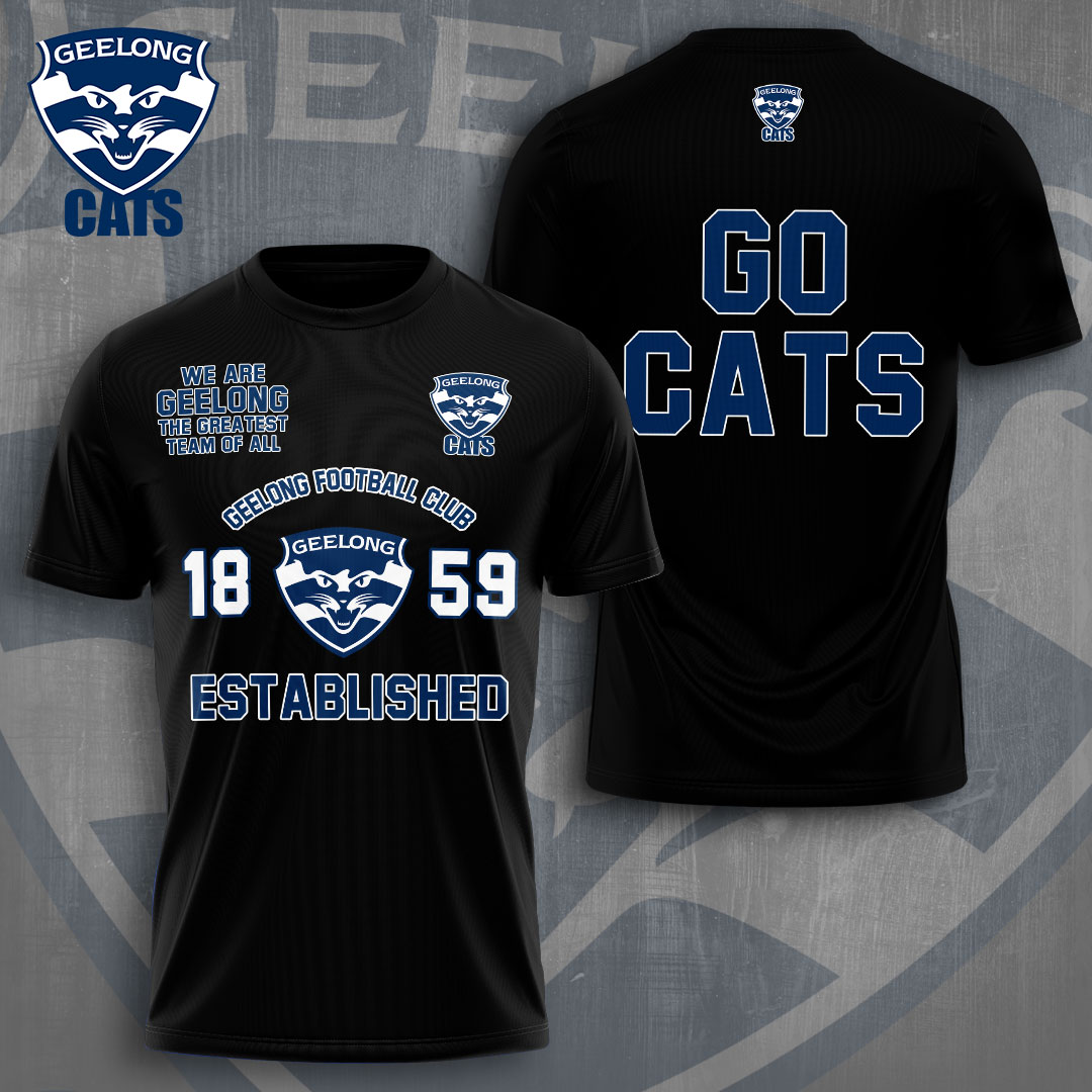 Geelong Football Club AFL Limited Edition T-Shirt TM NTA V4