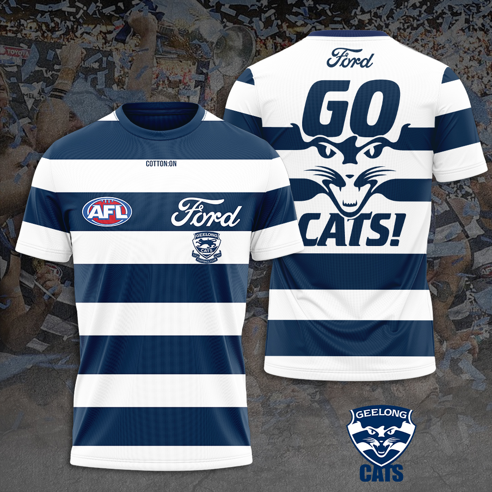 Geelong Football Club AFL Limited Edition T-Shirt TM NTA V6