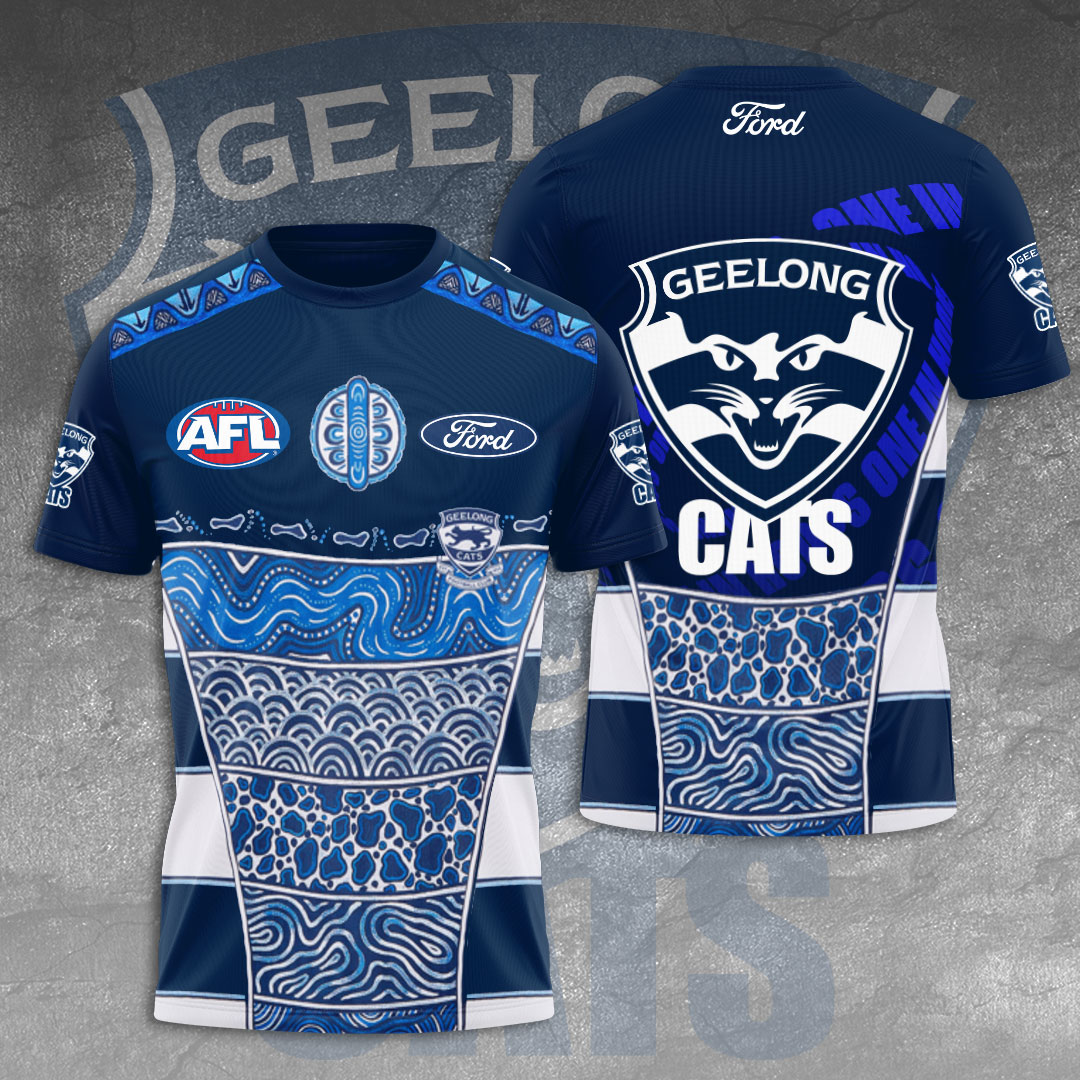 Geelong Football Club AFL Limited Edition T-Shirt TM NTA V8