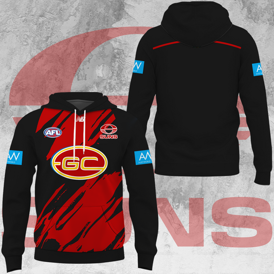 Gold Coast Suns AFL 2025 Limited Edition Hoodie TM V2