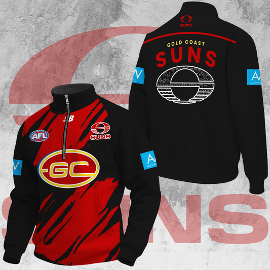 Gold Coast Suns AFL 2025 Limited Edition New Hoodie 2025 TM V1